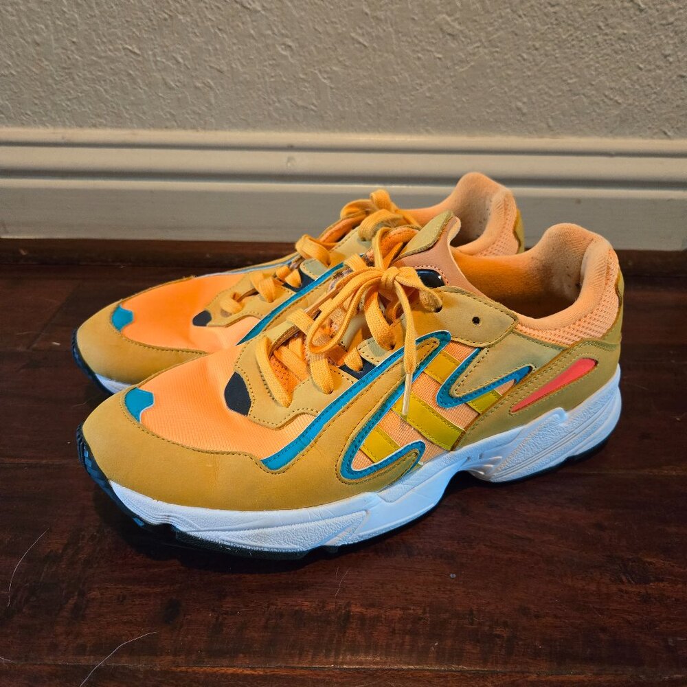 Adidas Yung-96 Chasm 'Flash Orange' Size 11